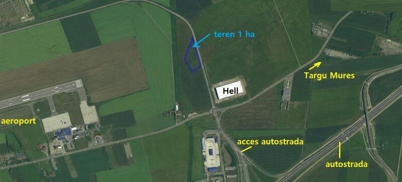 Teren intravilan Ungheni, langa depozitul Hell